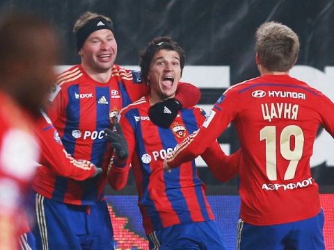 ЦСКА Москва - Амкар Пем 2:1 