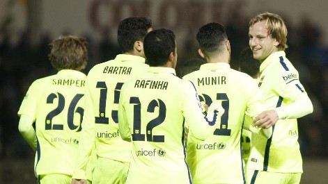 Хуеска - Барселона 0:4 