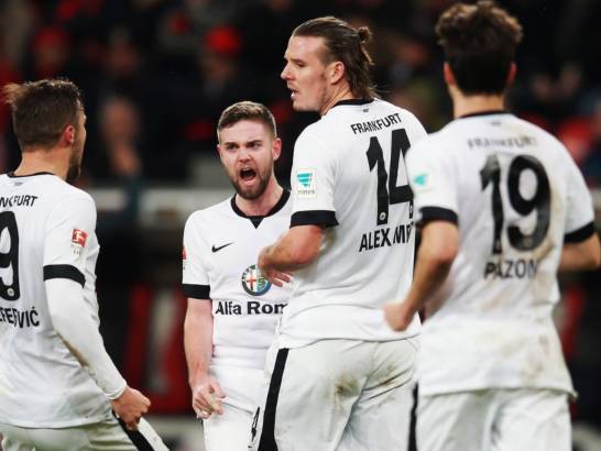 Байер Леверкузен - Айнтрахт 1:1 