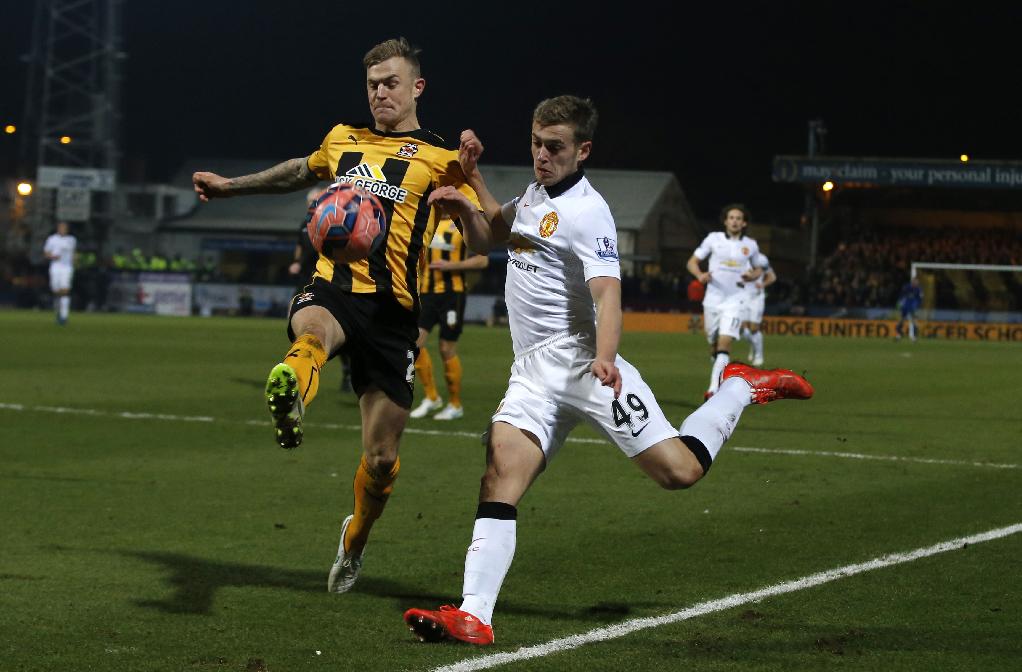 Кеймбридж Юнайтед - Манчестър Юнайтед 0:0 