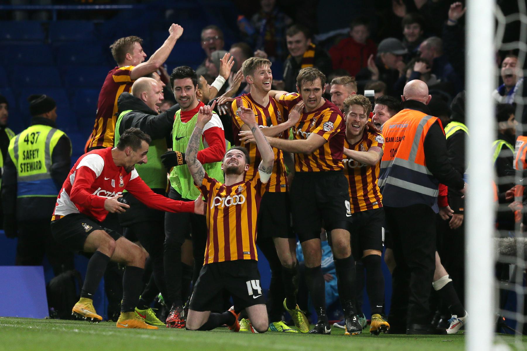 Челси - Брадфорд 2:4 