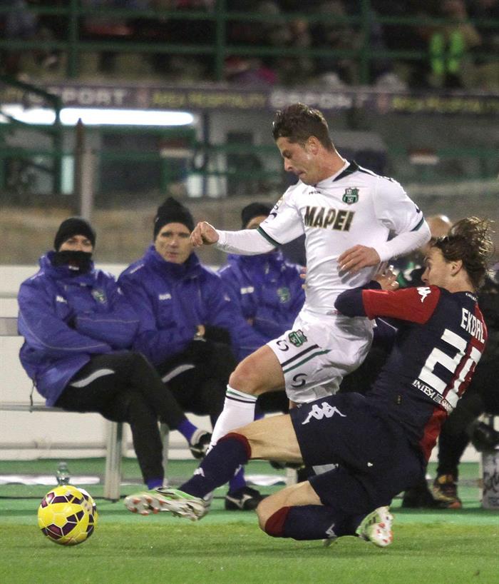 Каляри - Сасуоло 2:1 