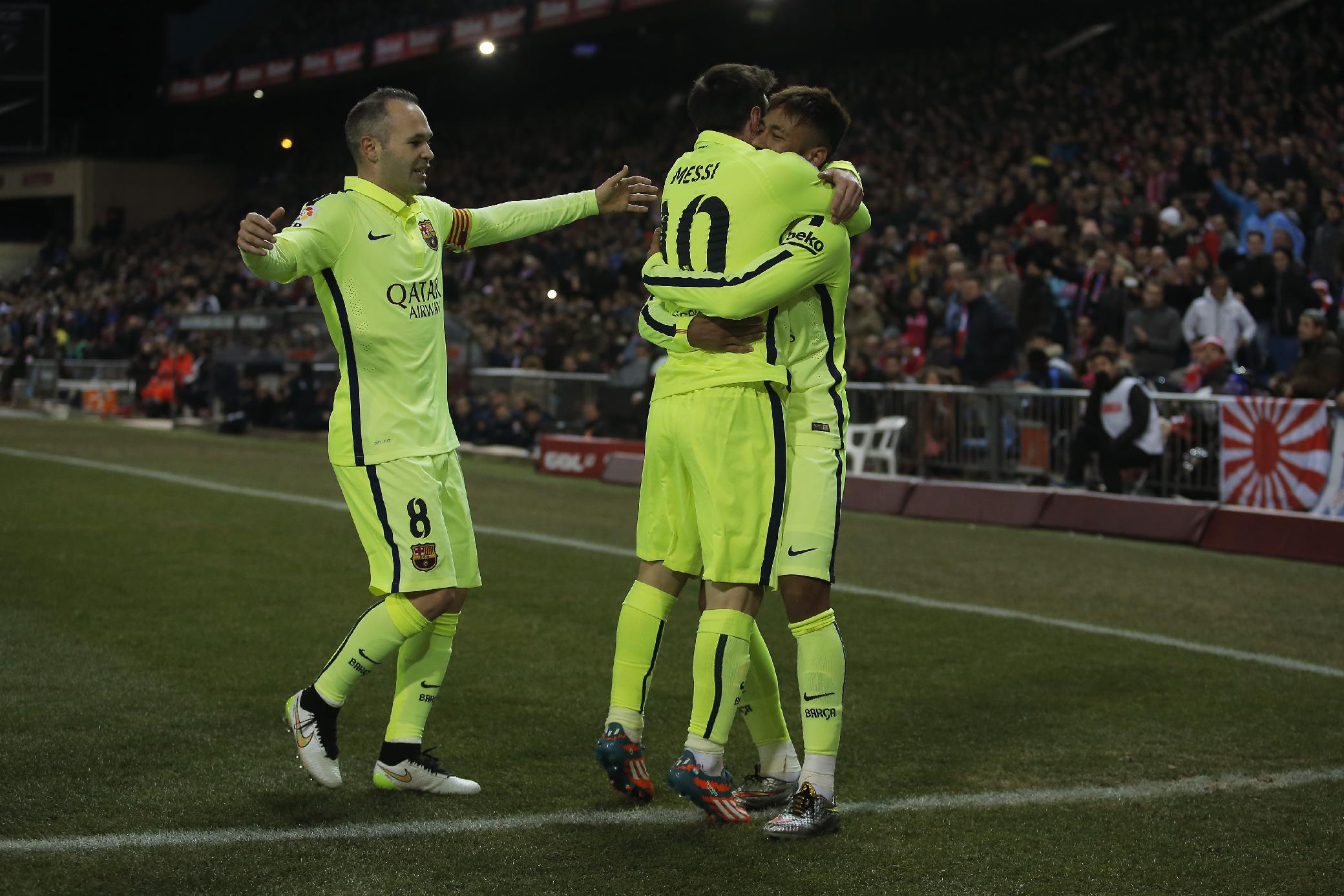 Атлетико Мадрид - Барселона 2:3 