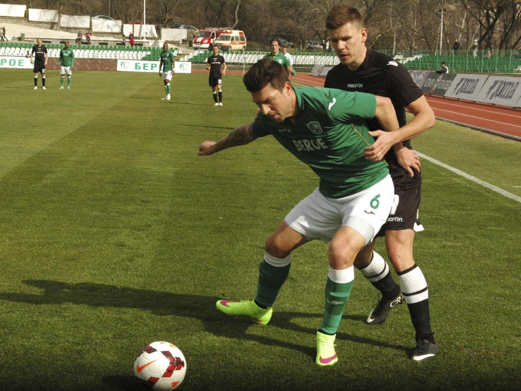 Берое - Лудогорец 2:1 