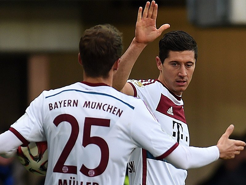 Падерборн - Байерн Мюнхен 0:6 