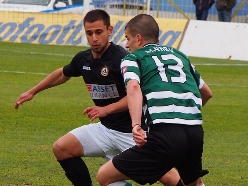 Черно море - Славия 2:0 