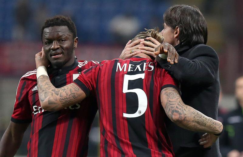 Милан - Верона 2:2 