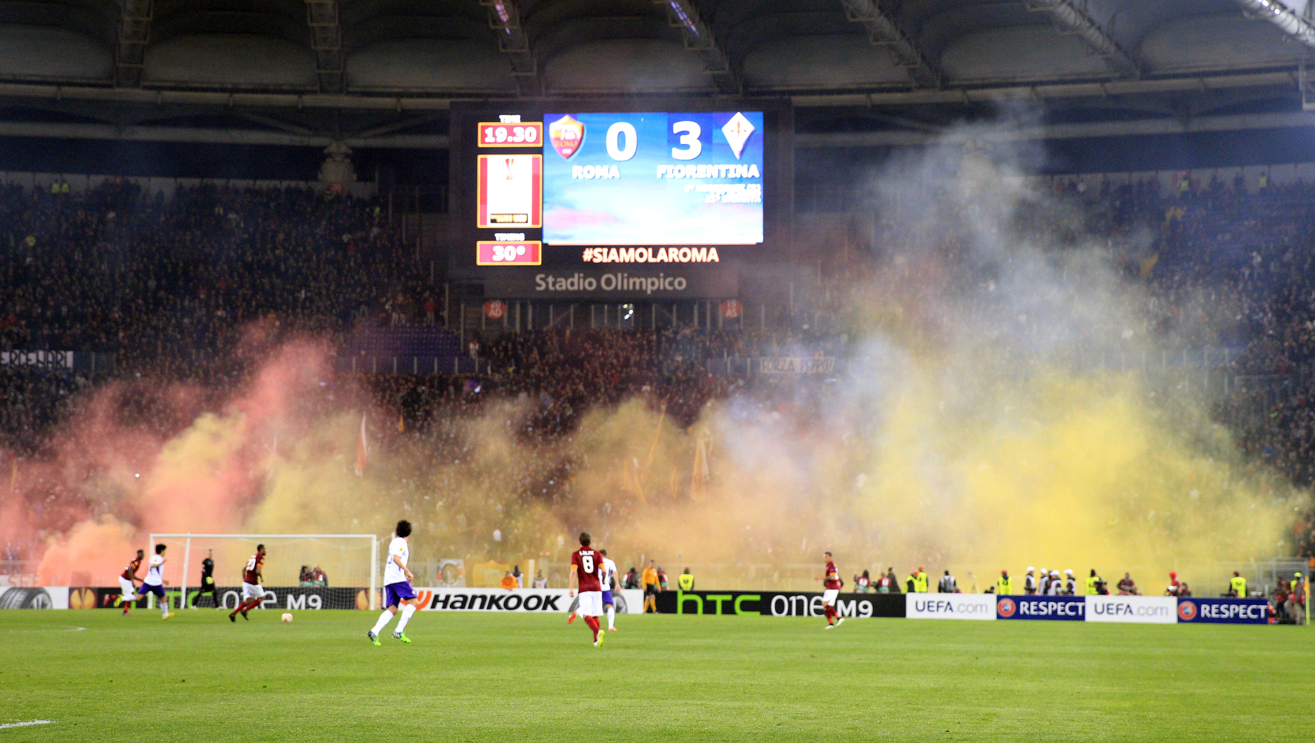 Рома - Фиорентина 0:3 