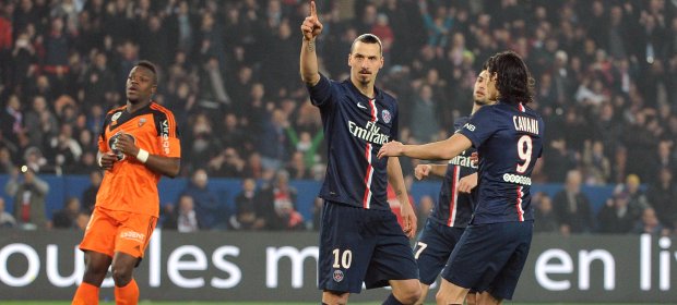 Пари Сен Жермен - Лориен 3:1 