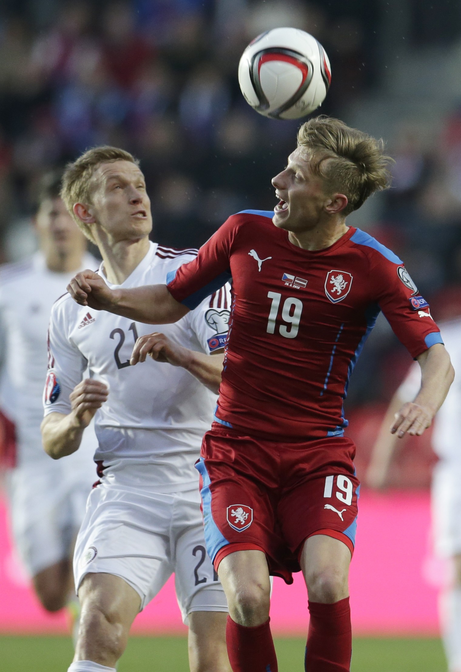 Чехия - Латвия 1:1 