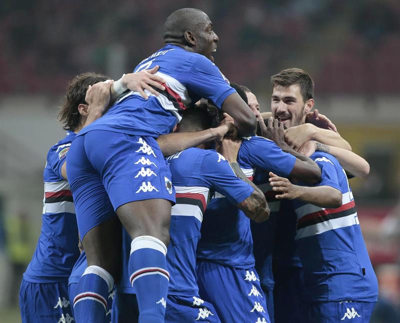 Милан - Сампдория 1:1 