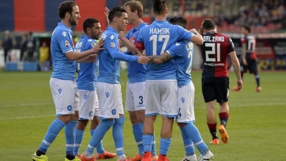 Каляри - Наполи 0:3 