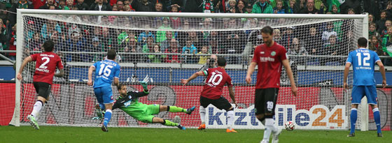 Хановер 96 - Хофенхайм 1:2 