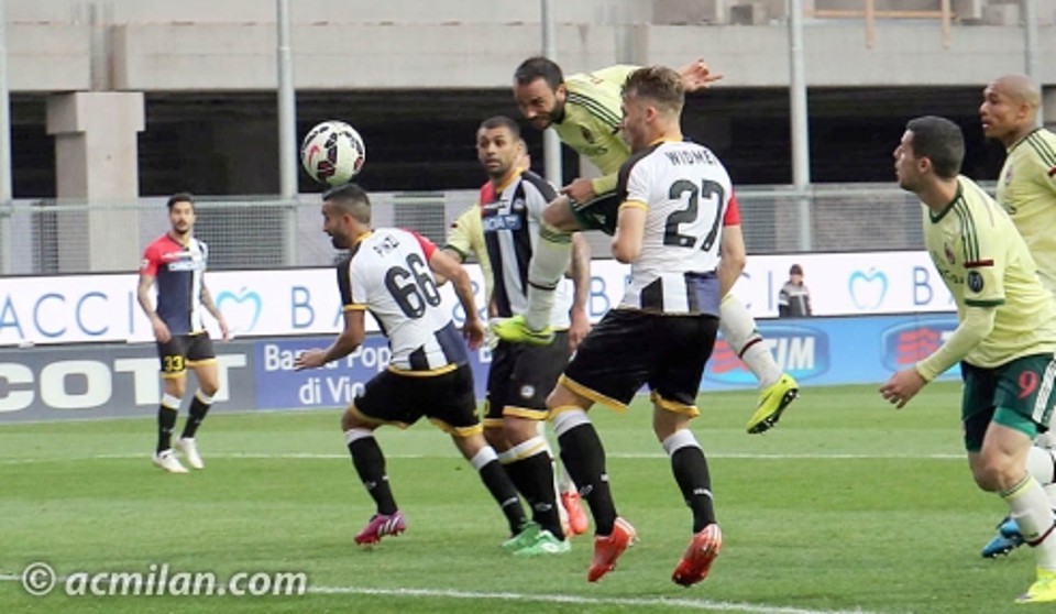 Удинезе - Милан 2:1 