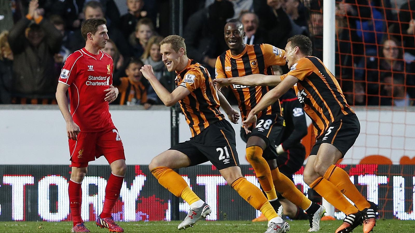 Хъл Сити - Ливърпул 1:0 