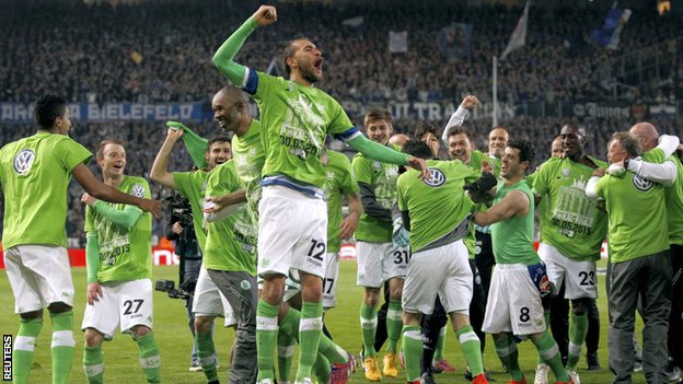 Арминия Билефелд - Волфсбург 0:4 