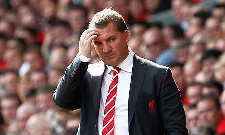 Роджърс е обезпокоен от малкото голове на Ливърпул