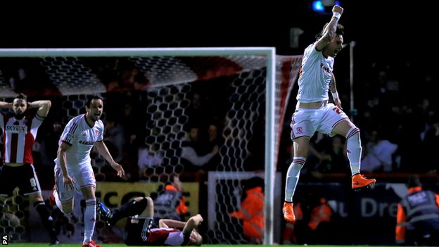 Брентфорд - Мидълзбро 1:2 