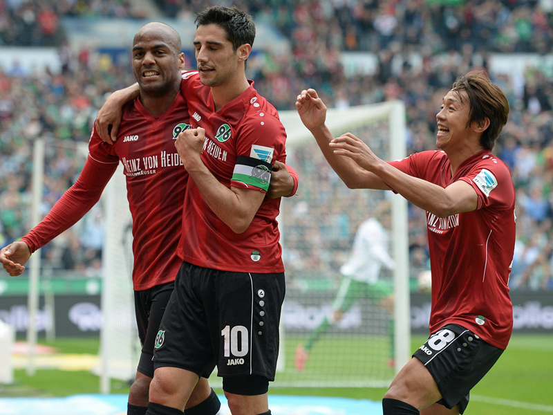 Хановер 96 - Вердер Бремен 1:1 