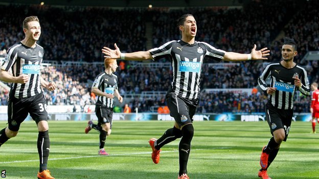 Нюкасъл - Уест Бромич 1:1 