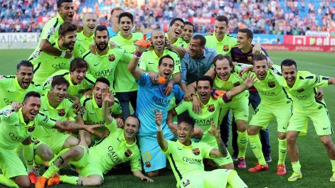 Атлетико Мадрид - Барселона 0:1 