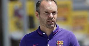 Иниеста попадна в групата на Барса за мача с Атлетико 