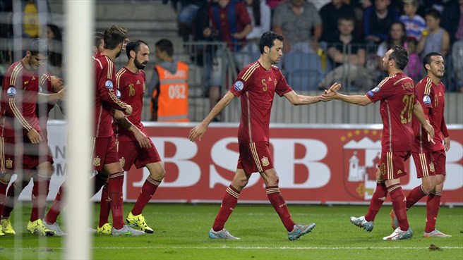 Беларус - Испания 0:1 