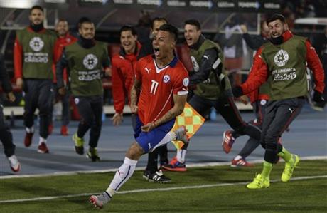 Чили - Перу 2:1 