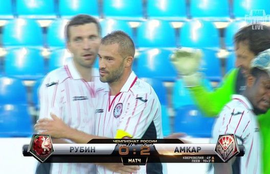 Рубин - Амкар 0:2 