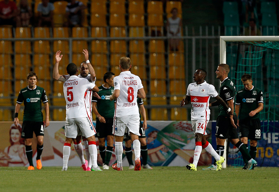 ФК Краснодар - Спартак Москва 0:1 