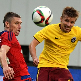 ЦСКА Москва - Спарта Прага 2:2 