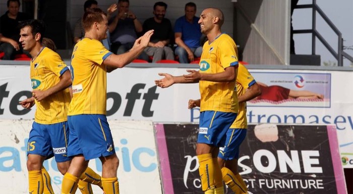 АПОЕЛ Никозия - Мидтиланд 0:1 