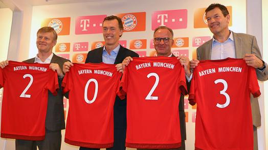 Байерн удължи договора си с Deutsche Telekom