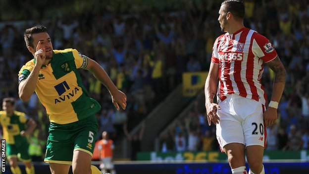 Норич - Стоук Сити 1:1 