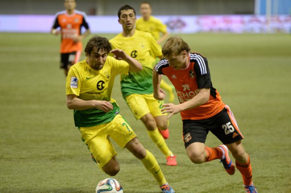 Анжи Махачкала - Урал 1:1 