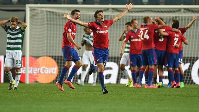 ЦСКА Москва - Спортинг Лисабон 3:1 