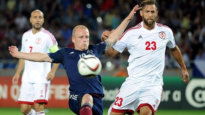 Грузия - Шотландия 1:0 