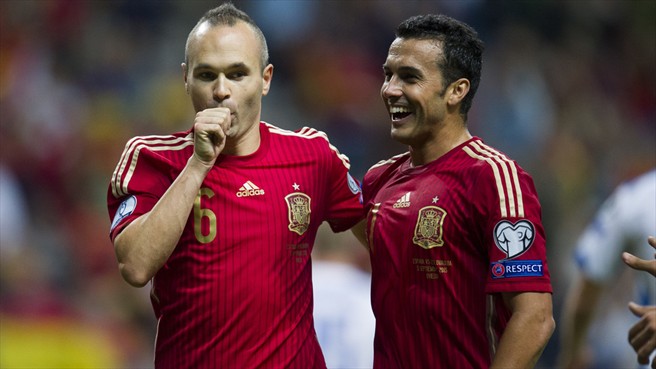 Испания - Словакия 2:0 