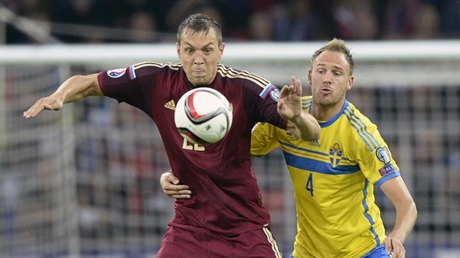 Русия - Швеция 1:0 