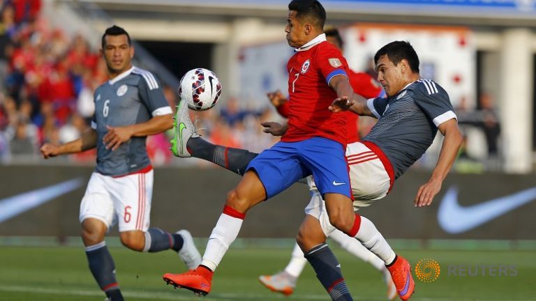 Чили - Парагвай 3:2 