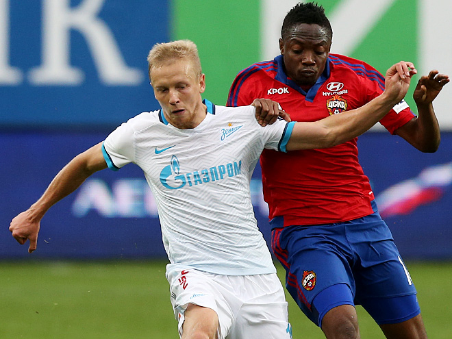 ЦСКА Москва - Зенит 2:2 