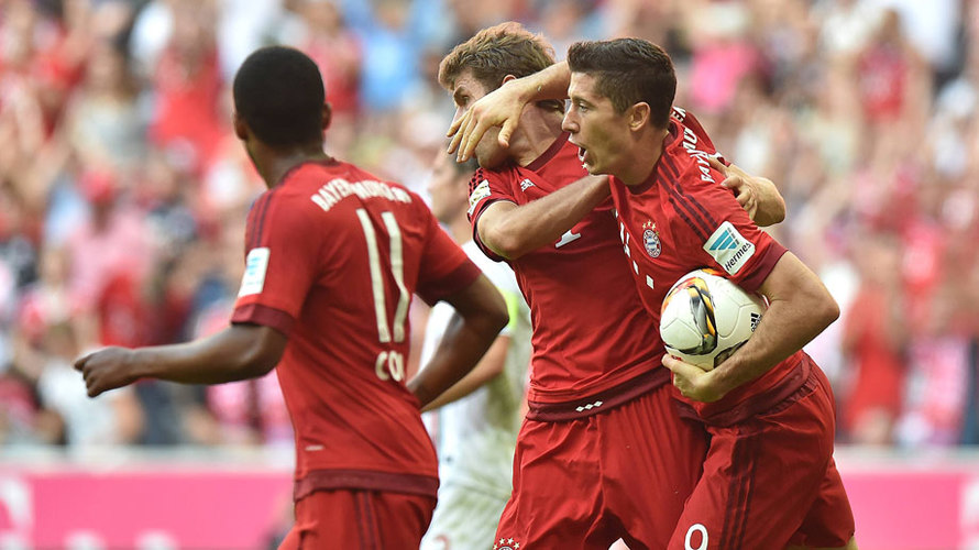 Байерн Мюнхен - Аугсбург 2:1 