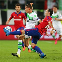 Волфсбург - ЦСКА Москва 1:0 