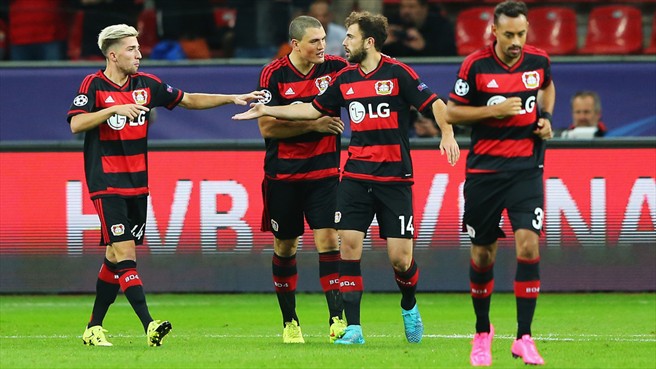 Байер Леверкузен - БАТЕ Борисов 4:1 