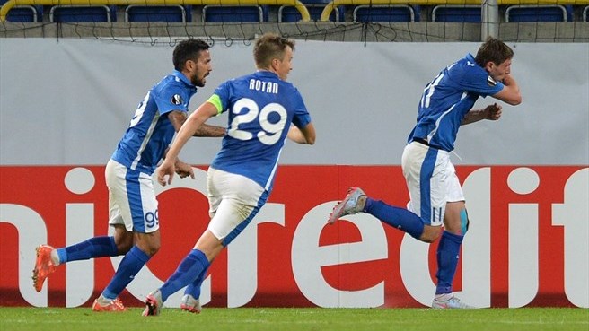 Днепър - Лацио 1:1 