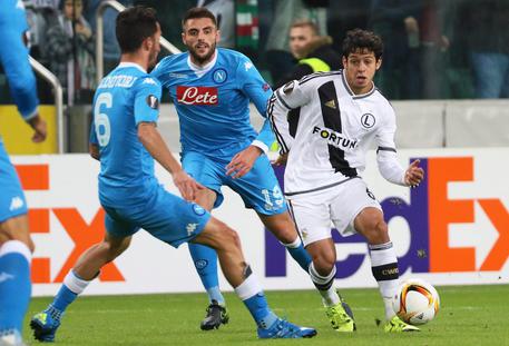 Легия Варшава - Наполи 0:2 