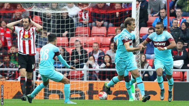 Съндърланд - Уест Хем 2:2 