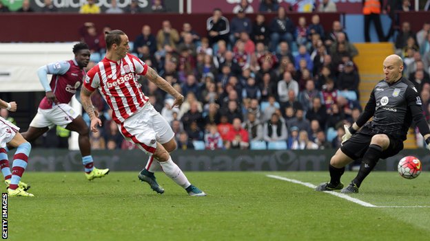 Астън Вила - Стоук Сити 0:1 