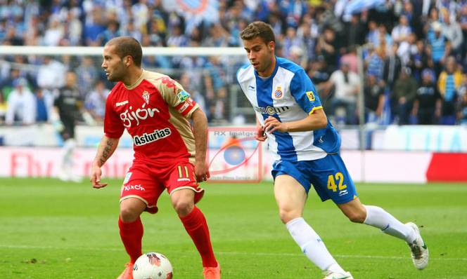 Еспаньол - Спортинг Хихон 1:2 