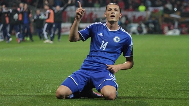 Босна и Херцеговина - Уелс 2:0 